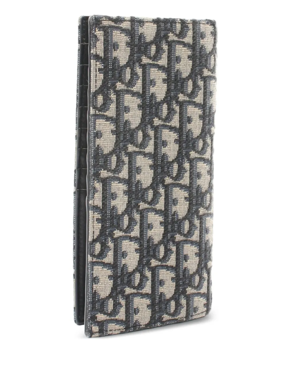 Christian Dior Pre-Owned 2010s Oblique-jacquard wallet | Black | Image 1