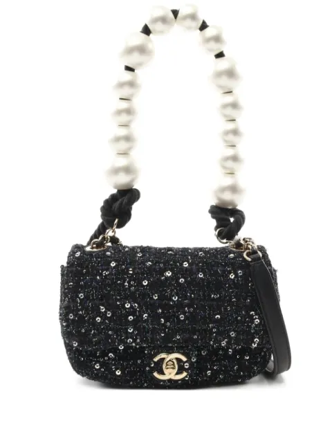 CHANEL Pre-Owned 2019 tweed mini bag