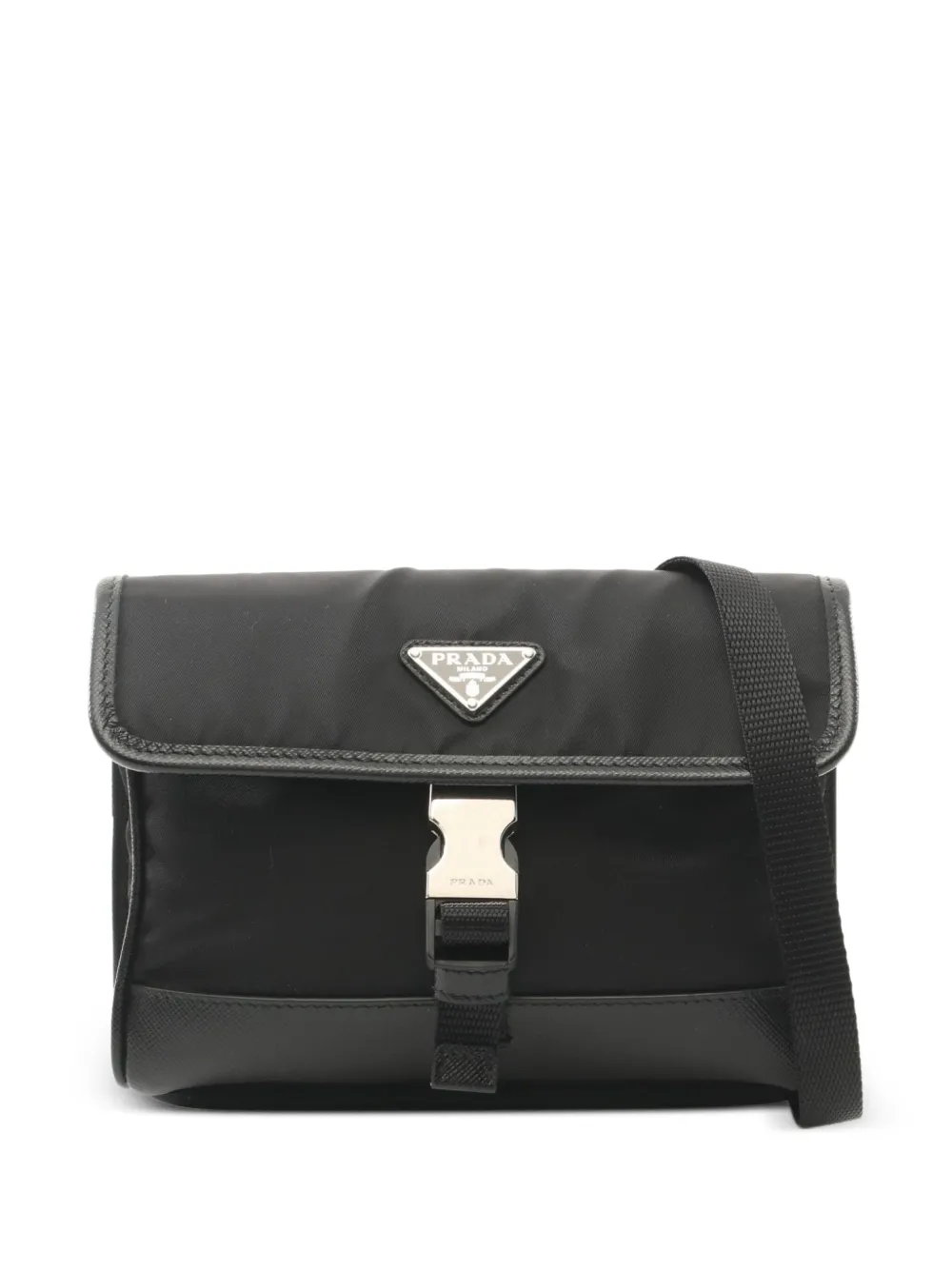 Pre-owned Prada 三角形logo单肩包（2010年代典藏款）