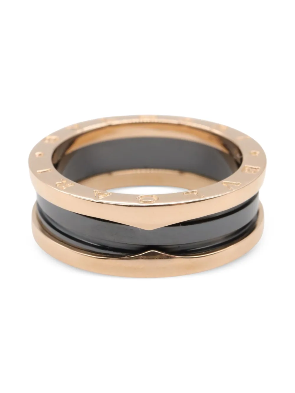 Bvlgari Pre-Owned anillo B.zero1  en oro rosa de 18kt 2010 | dorado | Image 1