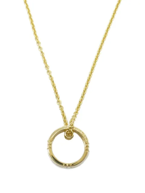 Bvlgari Pre-Owned 2010s 18K yellow gold Parentesi necklace 