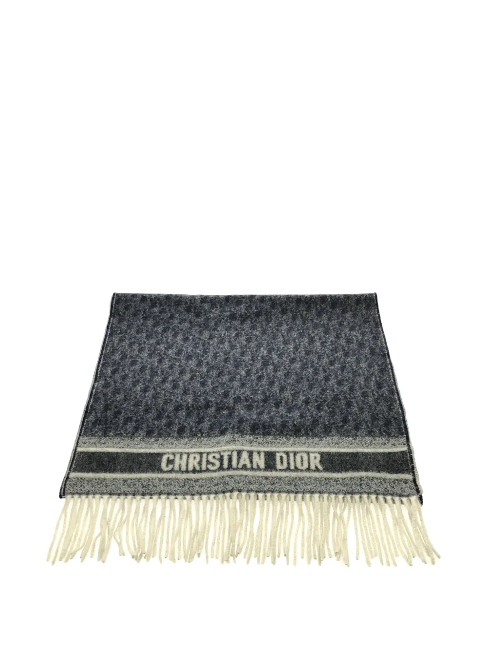 Christian Dior Pre-Owned 2010s Stall scarf | Blue | Image 1