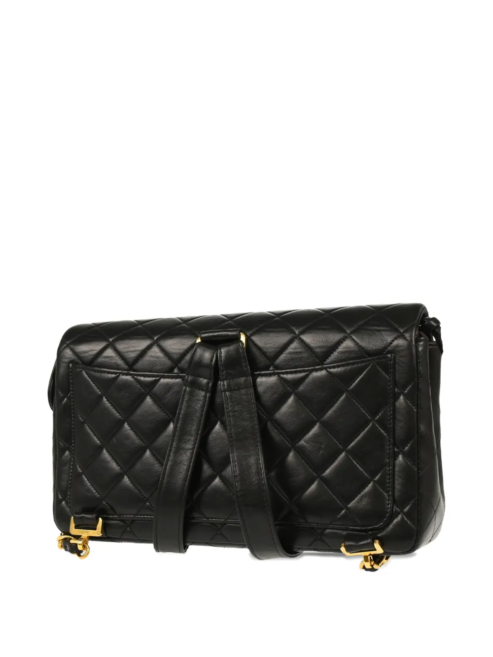 CHANEL Pre-Owned sac à dos à matelassage à losanges (1995) | Pre-owned | Image 2