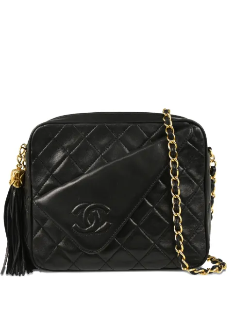 CHANEL Pre-Owned 1990 diamond-quilted mini bag