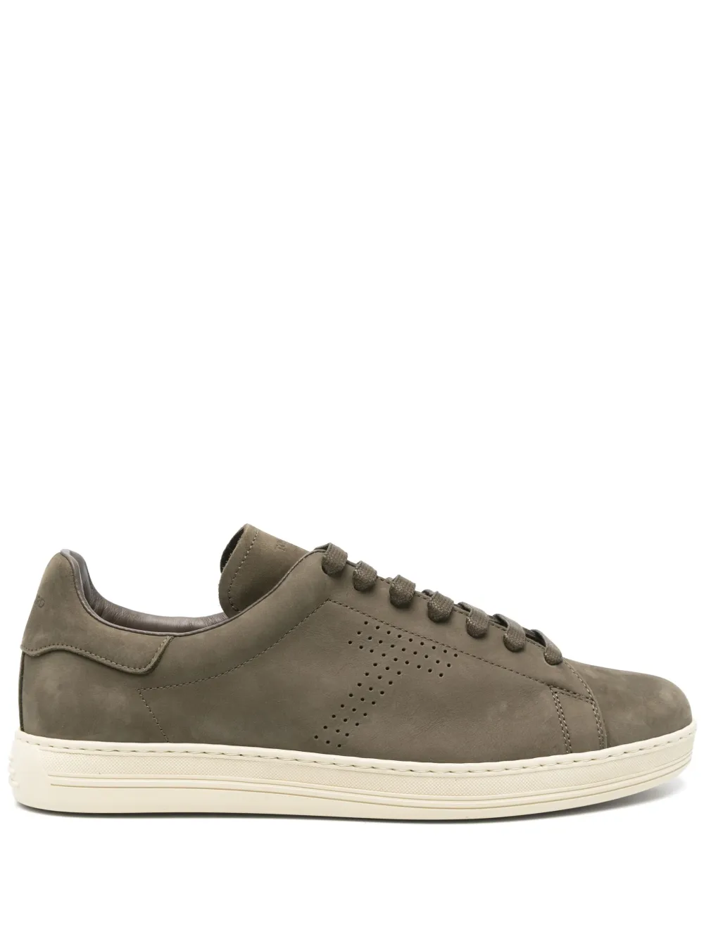 TOM FORD suede sneakers Green