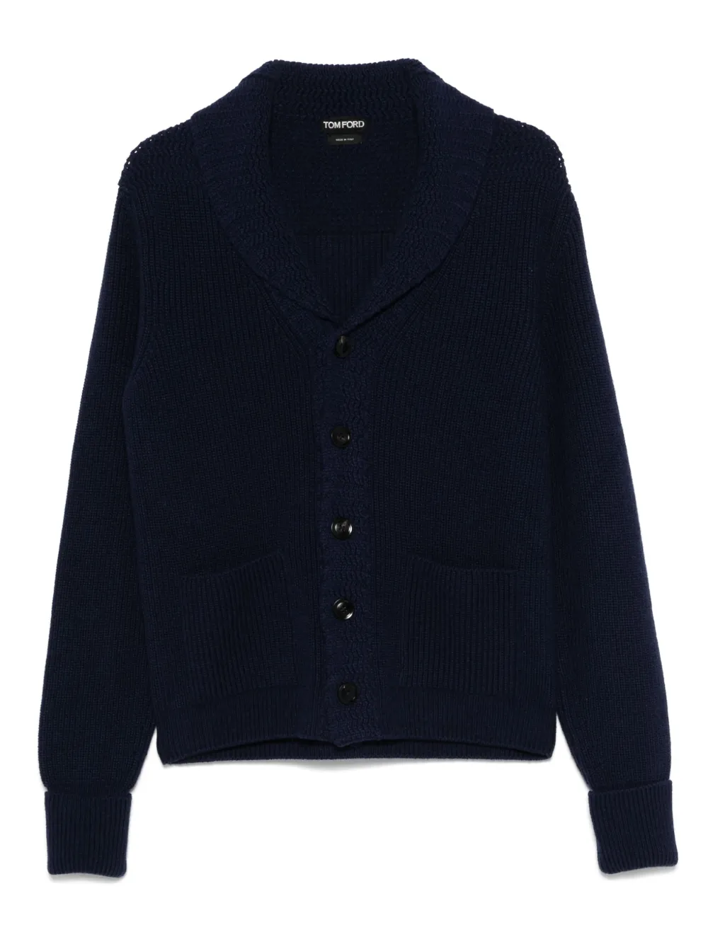 TOM FORD cashmere cardigan - HB745 MIDNIGHT BLUE TOM FORD cashmere cardigan - HB745 MIDNIGHT BLUE