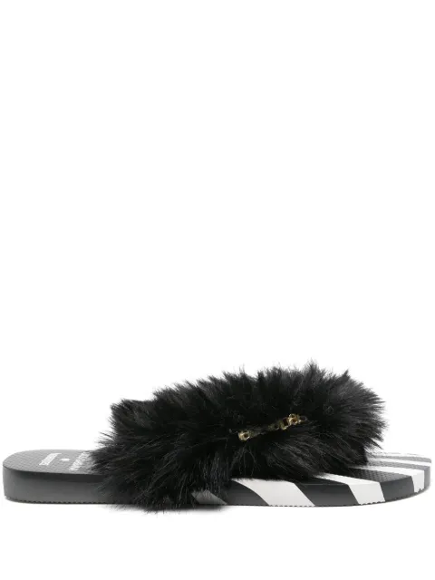 Havaianas x Dolce&Gabbana Zebra flip-flops