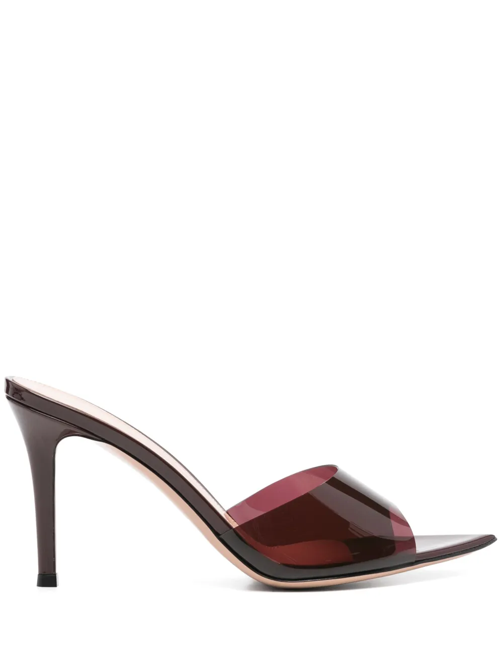 Gianvito Rossi 85mm leather sandals Red