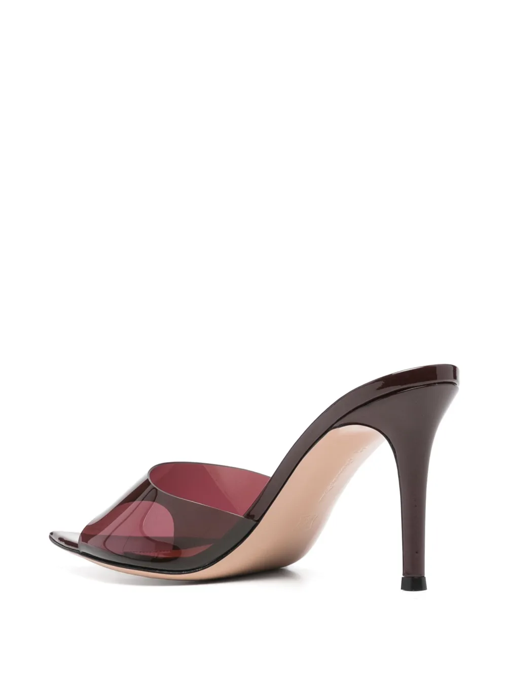 Gianvito Rossi 85mm leather sandals Red