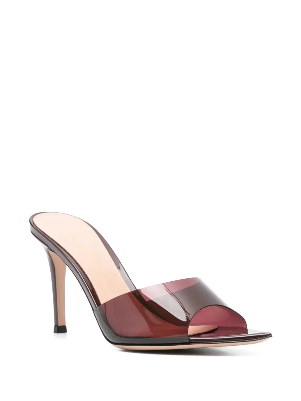 Gianvito Rossi 85mm leather sandals Red