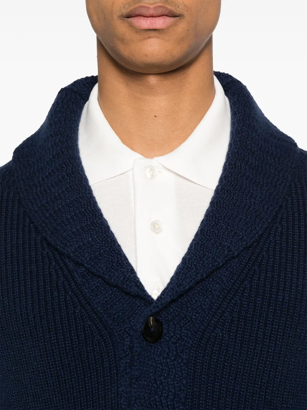 TOM FORD PIQUÉ-WEAVE POLO SHIRT