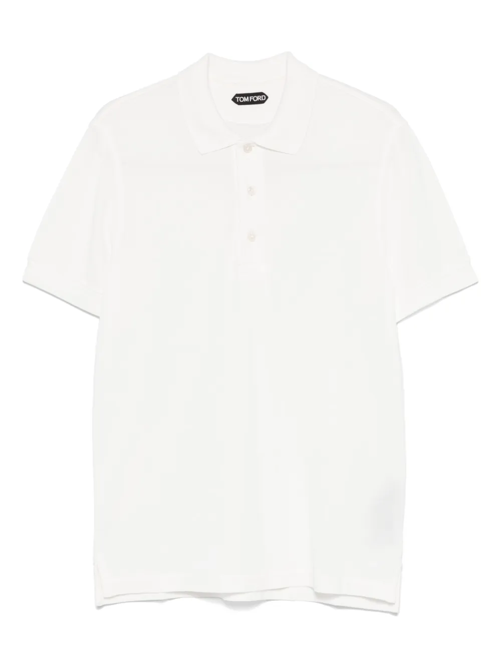 TOM FORD PIQUÉ-WEAVE POLO SHIRT