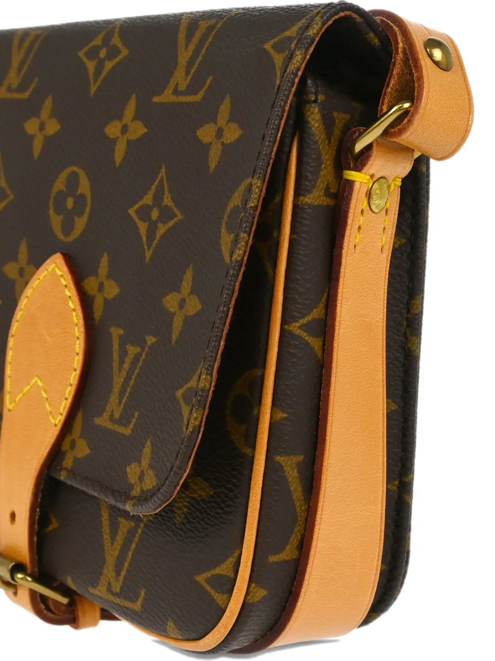 Pre-owned Louis Vuitton 1989 Cartouchiere Pm Shoulder Bag