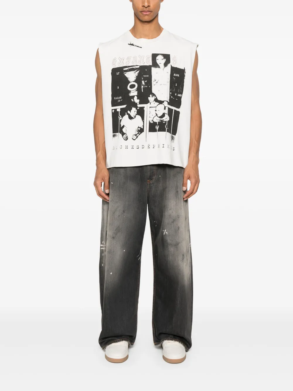 Enfants Riches Déprimés Katoenen T-shirt - Wit