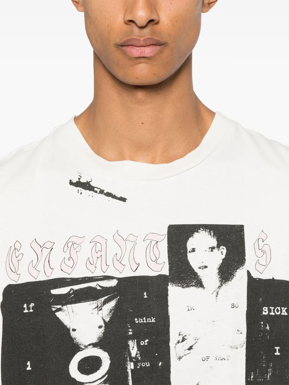 Enfants Riches Déprimés Katoenen T-shirt Wit