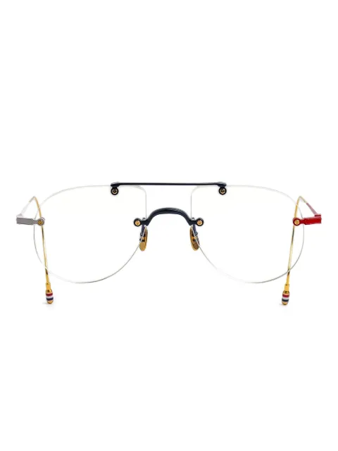 Thom Browne Eyewear pilot-frame glasses