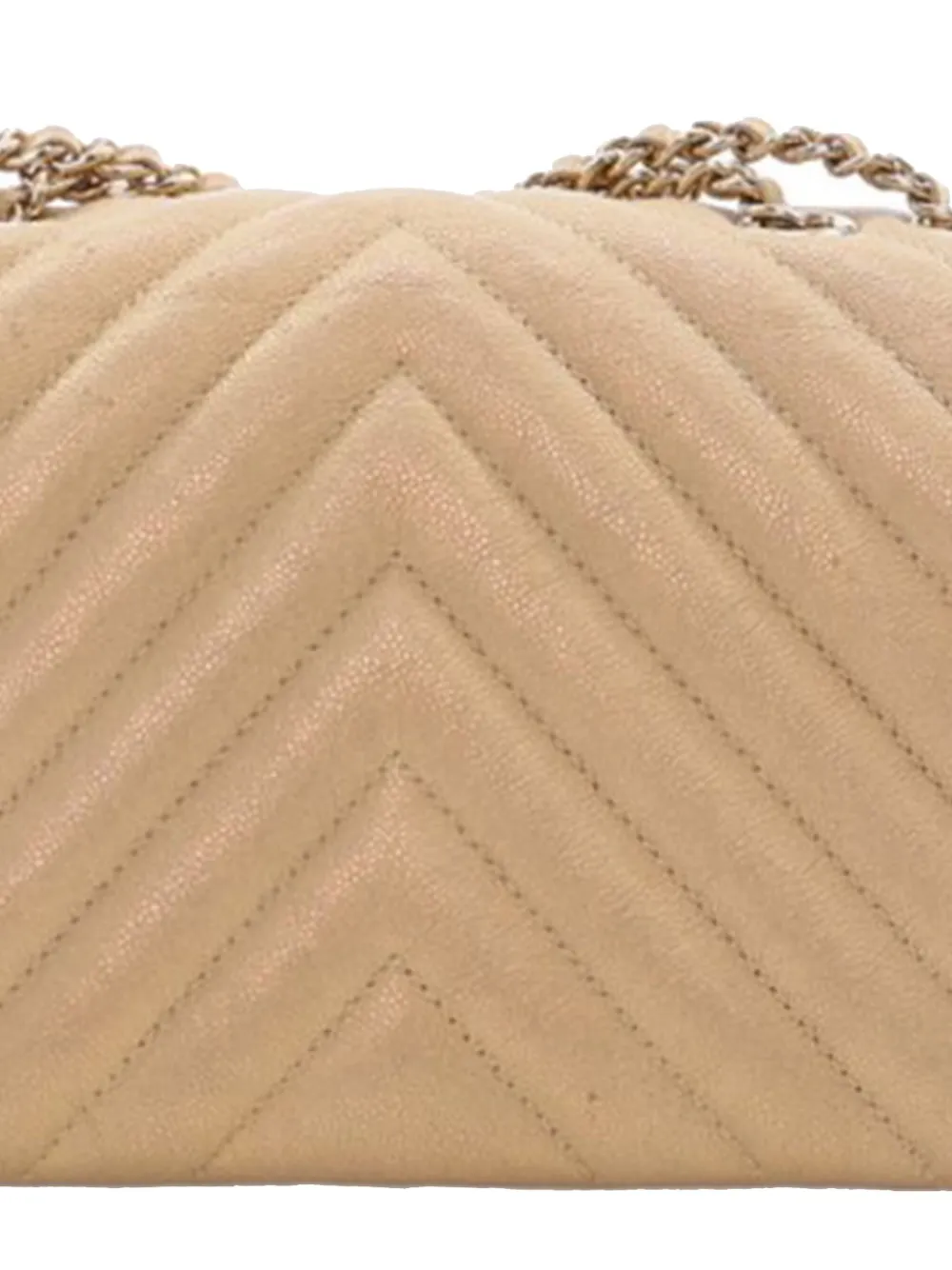 CHANEL Pre-Owned 2019 Small Chevron Caviar Statement Flap shoulder bag | Pre-Owned | Image 2