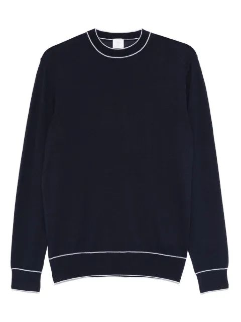 Eleventy contrasting-trim T-shirt