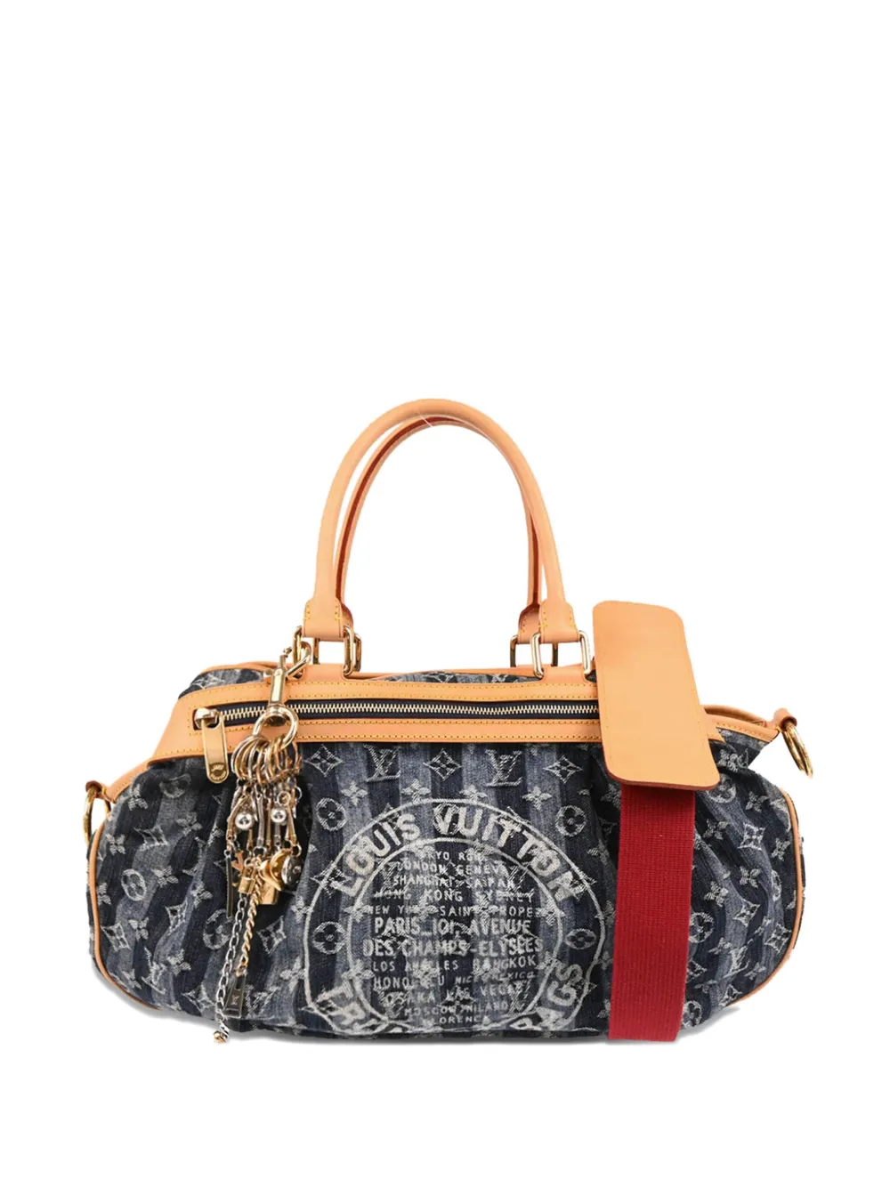 Louis Vuitton Pre-Owned sac à main Cabas Raye GM (2006) | bleu | Image 1