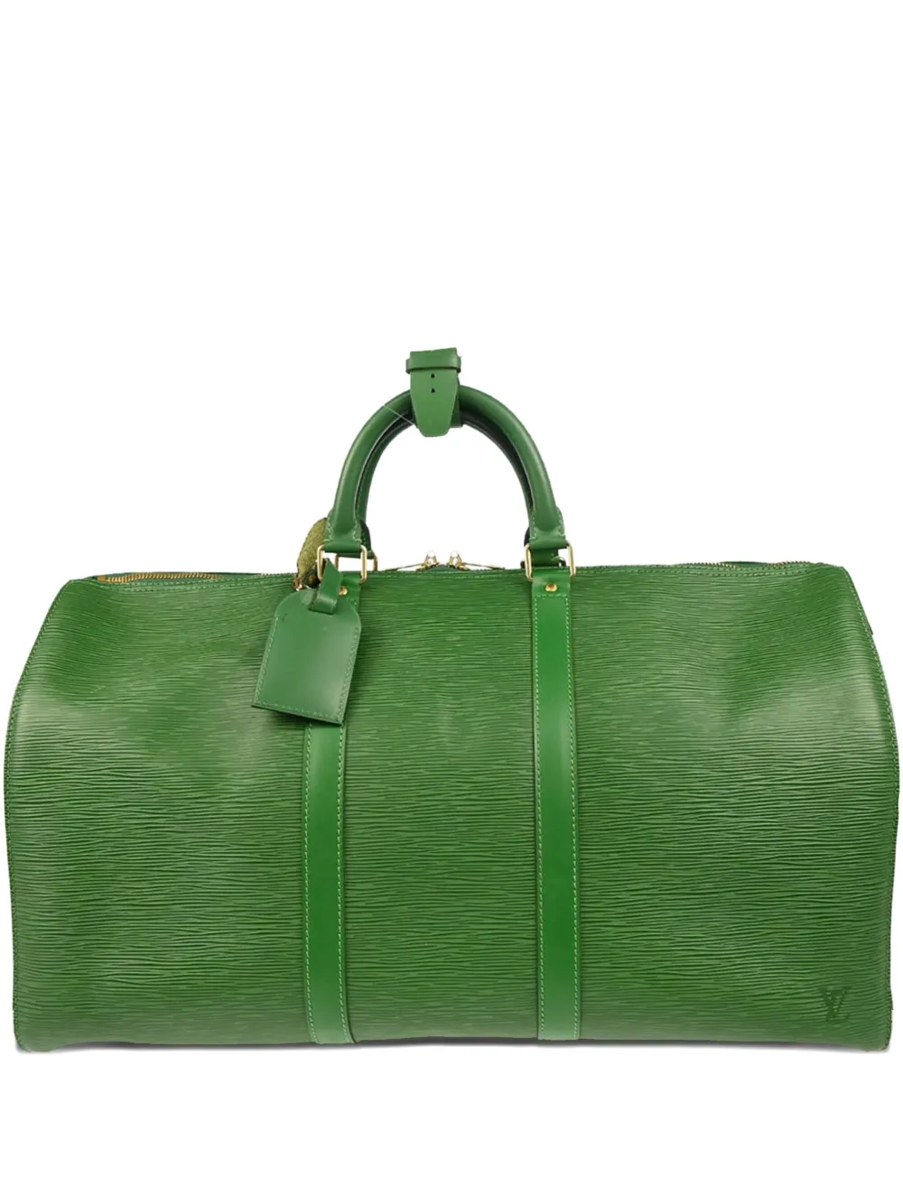 Louis Vuitton Pre-Owned Keepall 50 resväska från 1997 | grön | Image 1