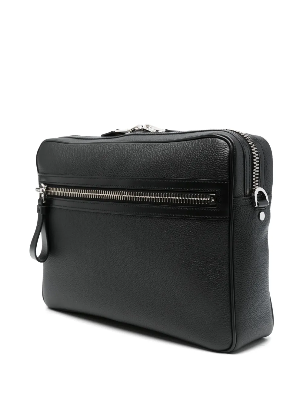 TOM FORD Leren aktetas - Zwart
