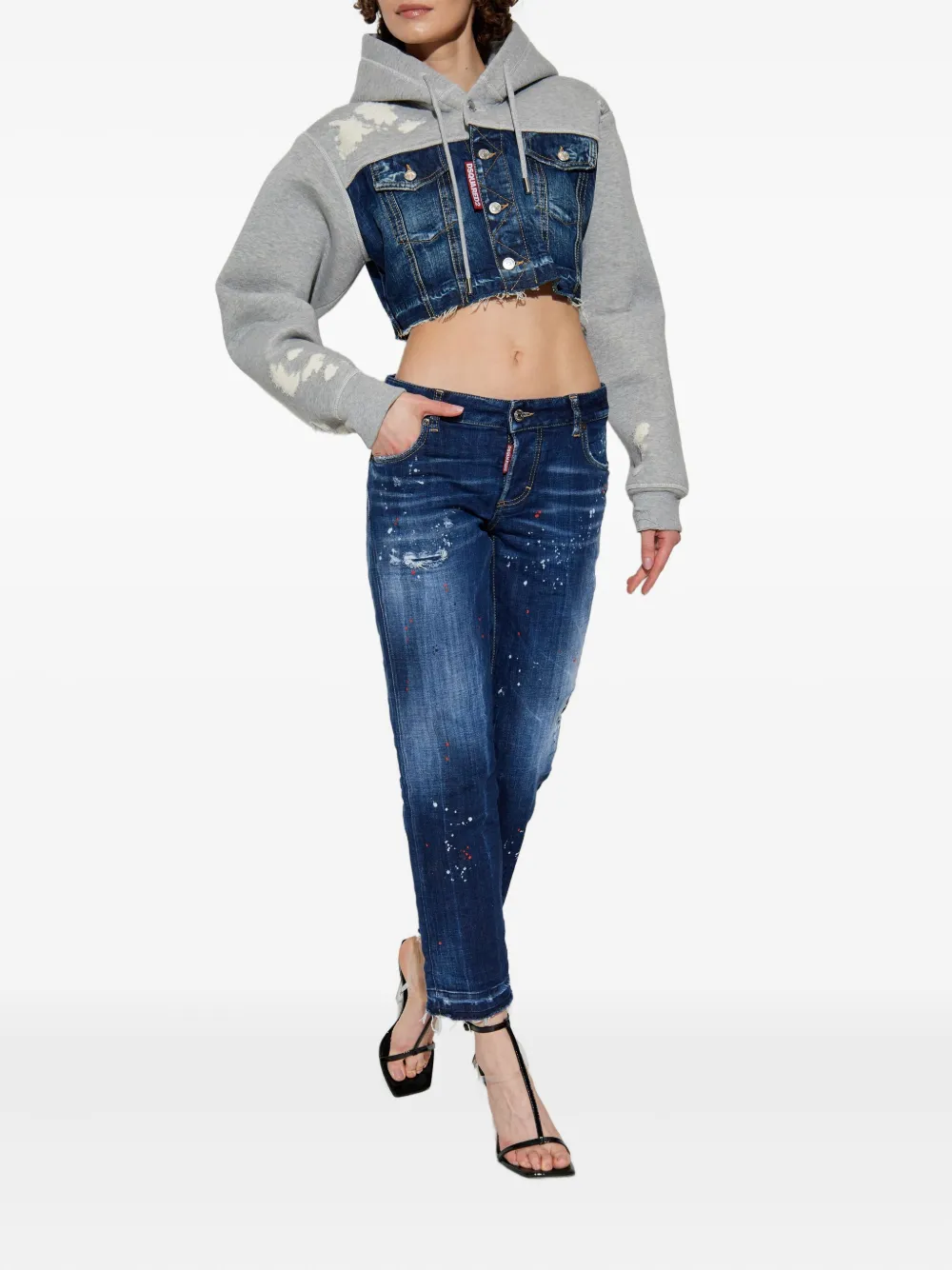 DSQUARED2 cotton jeans - Blauw