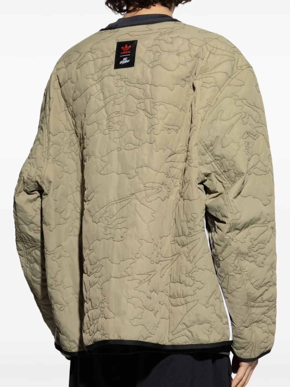 adidas Jack met geborduurd logo Groen