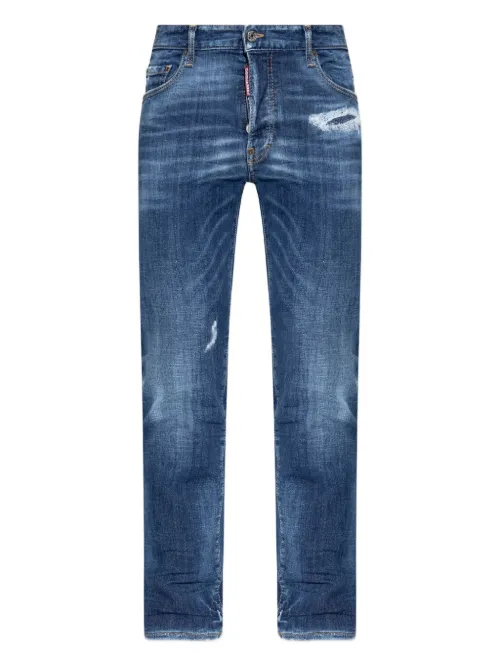 Jean à étiquette logo - DSQUARED2 - Modalova