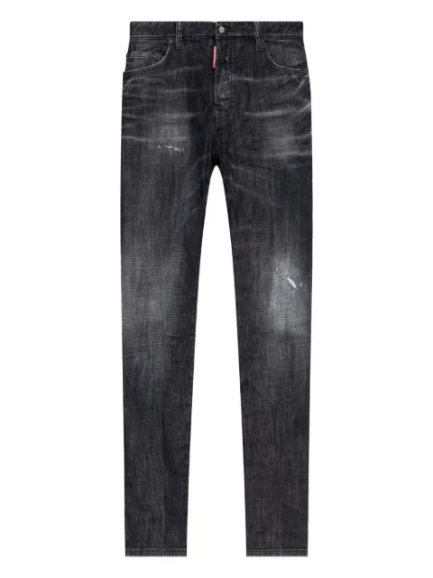 DSQUARED2 logo-patch jeans