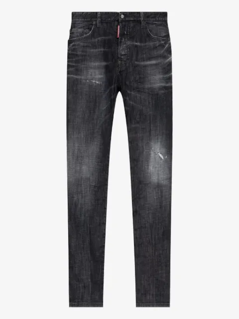DSQUARED2 logo-patch jeans
