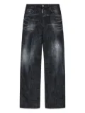 DSQUARED2 logo-patch jeans - Black