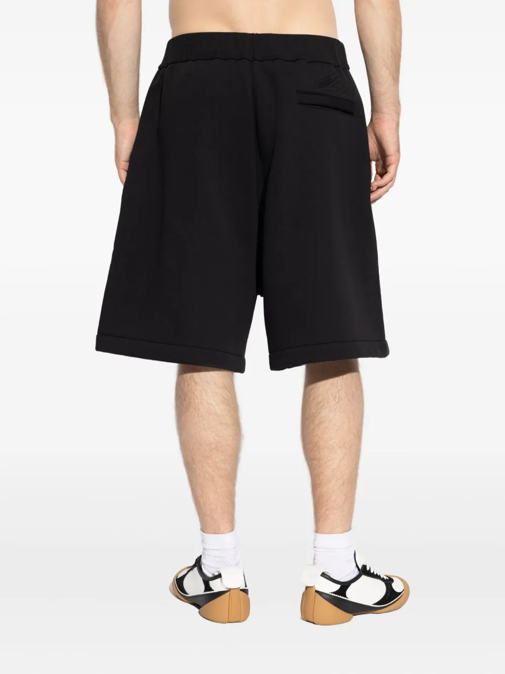 DSQUARED2 Katoenen shorts Zwart