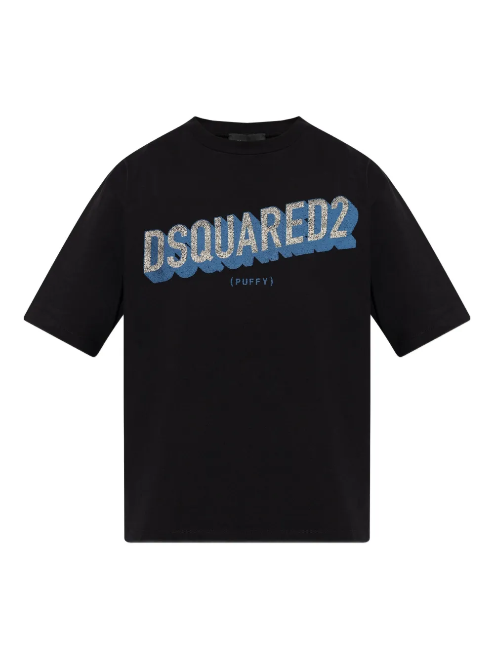 DSQUARED2 playera de algodón | negro | Image 1