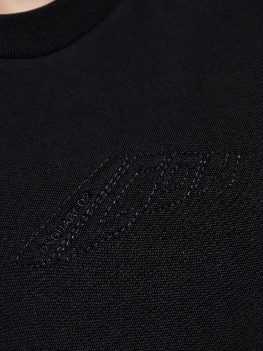 DSQUARED2 Katoenen sweater Zwart