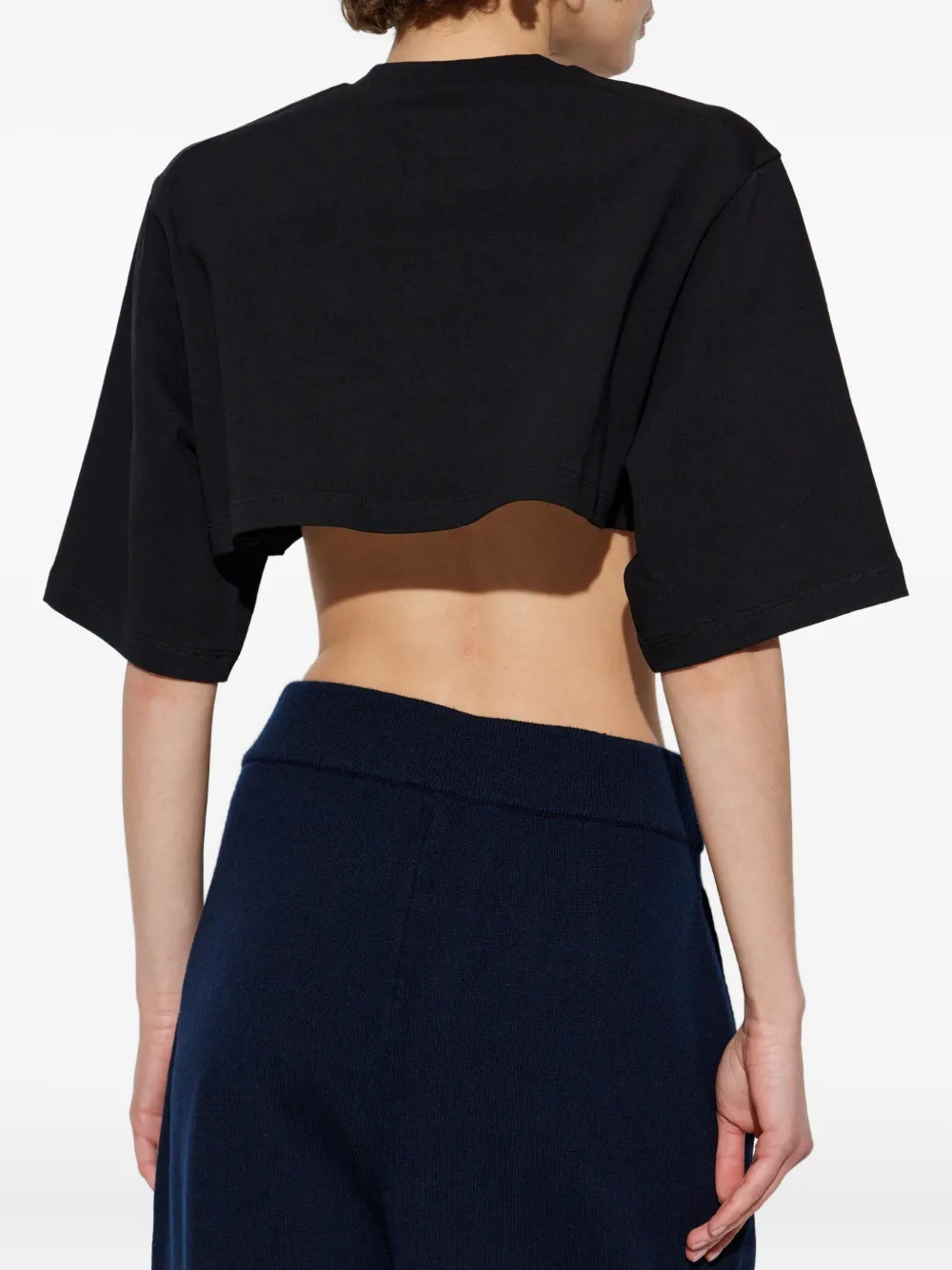 DSQUARED2 Katoenen sweater Zwart