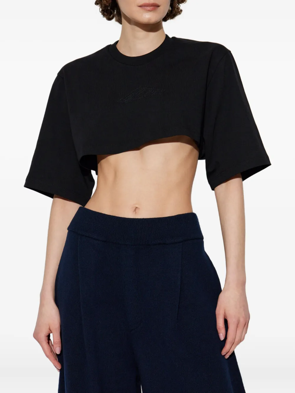 DSQUARED2 Katoenen sweater Zwart