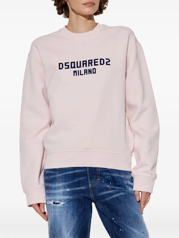 DSQUARED2 ロゴ スウェットシャツ | ピンク | FARFETCH JP