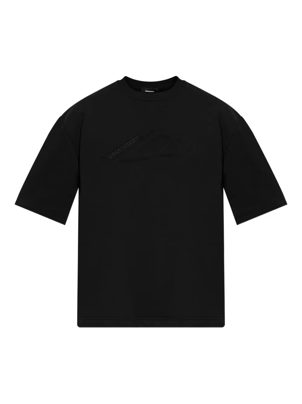 DSQUARED2 playera con logo bordado | negro | Image 1