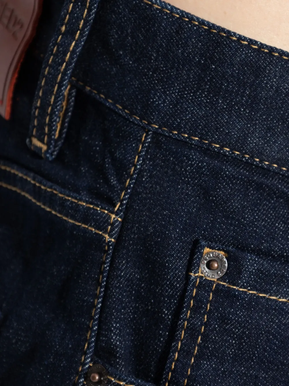 DSQUARED2 Jeans met wijde pijpen Blauw