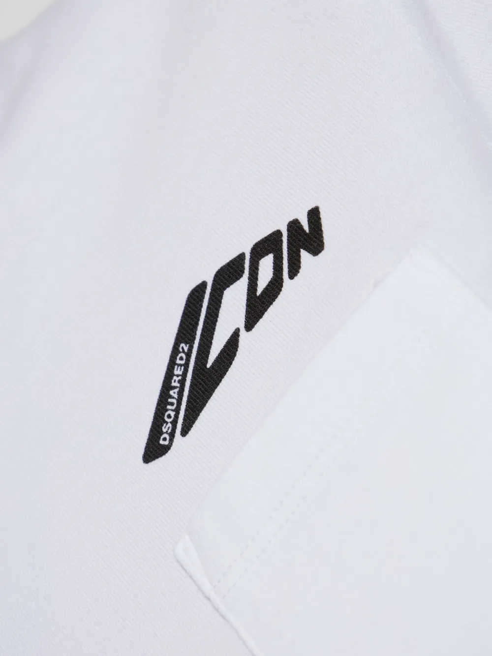 Shop Dsquared2 Icon Cropped T-shirt