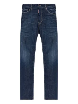 DSQUARED2 ワイドジーンズ | ブルー | FARFETCH JP