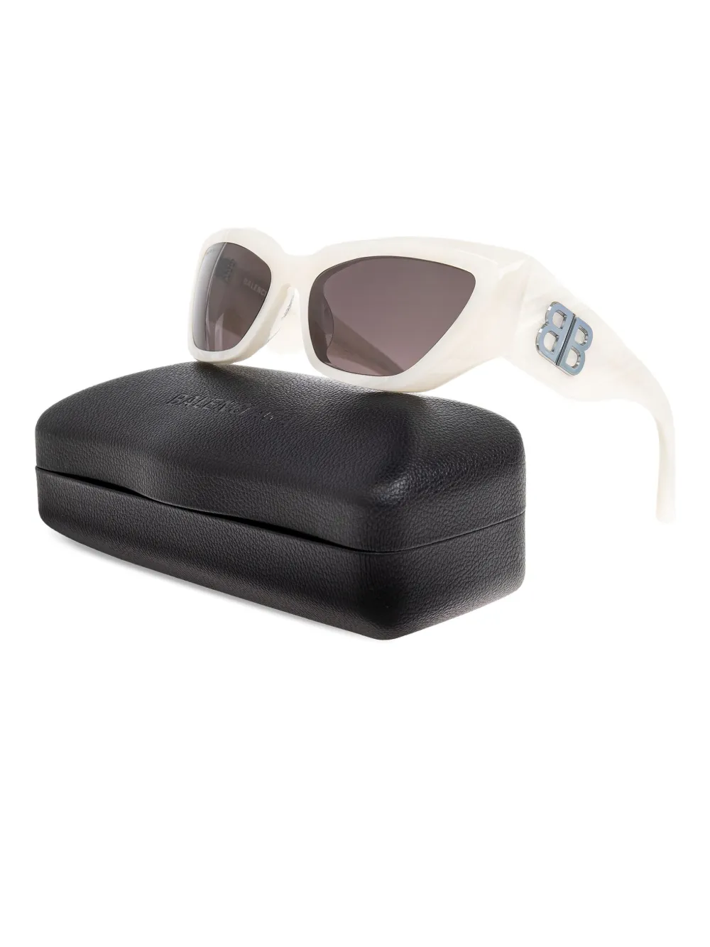 Balenciaga Eyewear cat-eye sunglasses - Wit