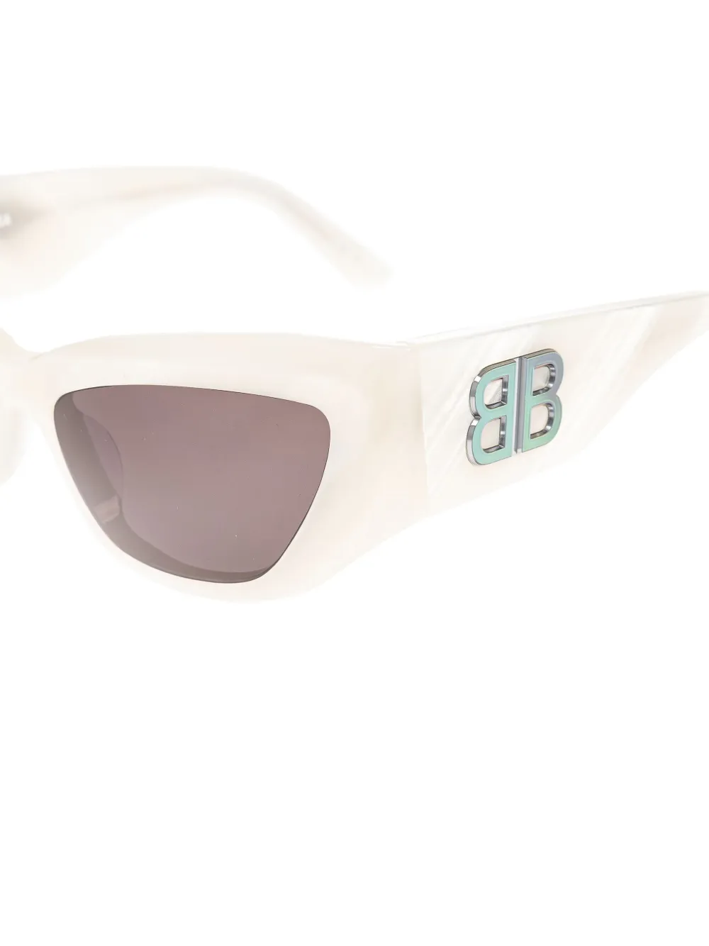 Balenciaga Eyewear Zonnebril met cat-eye montuur Wit