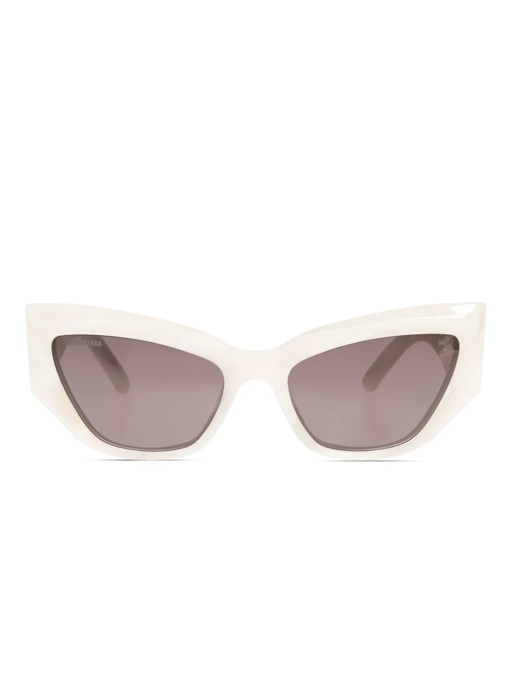 Balenciaga Eyewear Zonnebril met cat-eye montuur Wit