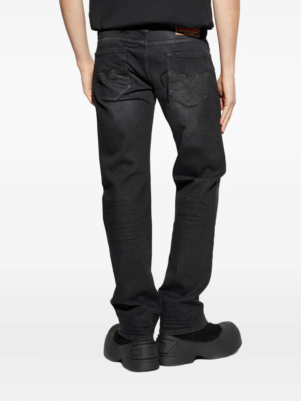 Diesel Straight jeans Zwart