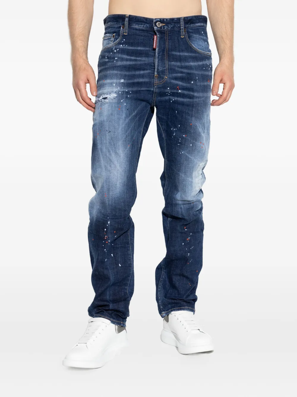 DSQUARED2 Katoenen jeans Blauw