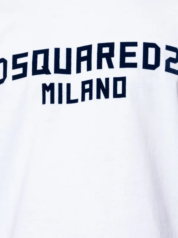 DSQUARED2 D2 Milano T-shirt | White | FARFETCH