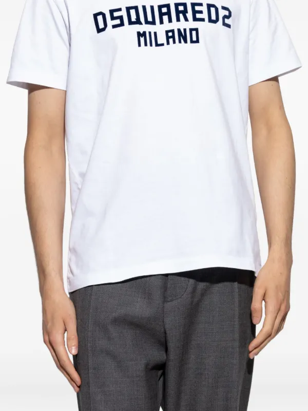 DSQUARED2 D2 Milano T-shirt | White | FARFETCH
