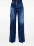 DSQUARED2 whiskering-effect jeans - Blue