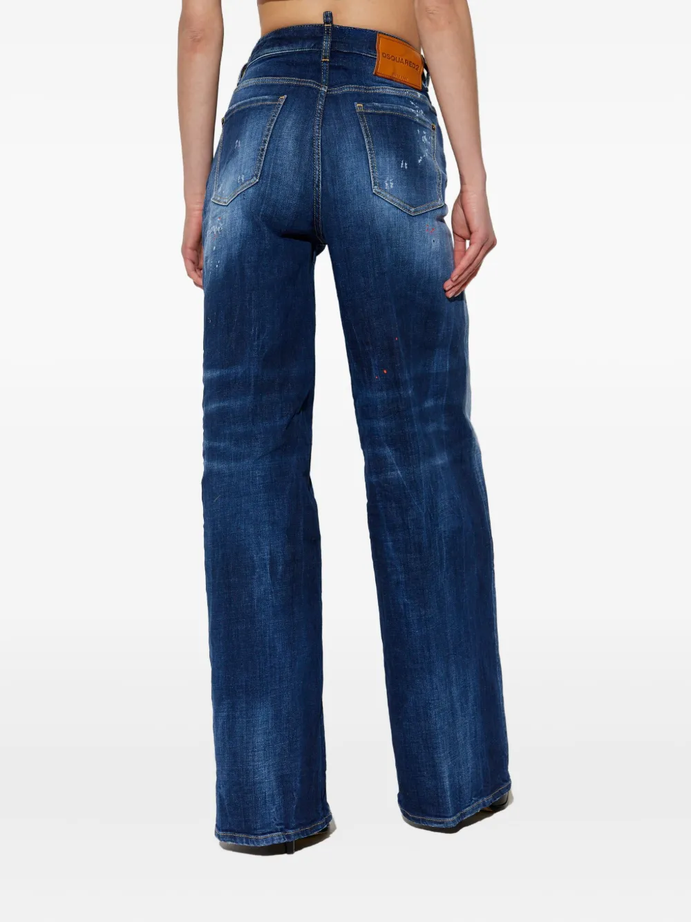 DSQUARED2 Jeans met effect Blauw